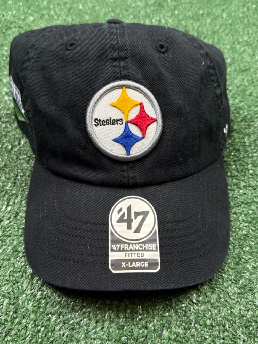 Pittsburgh Steelers Hat Men Cap One Size Black NFL Football '47 Franchise
